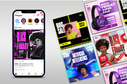 5 creative social media post design, a Social Media Template by graphic bakers (Thumbnail 3 of 5)