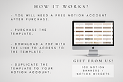 Workout Log Template for Notion, a Templates & Theme by BRANDcontent (Thumbnail 6 of 8)