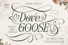 Dove and Goose Typeface