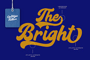 Hantory Bold Script Font, a Script Font by RantautypeStudio (Thumbnail 9 of 19)