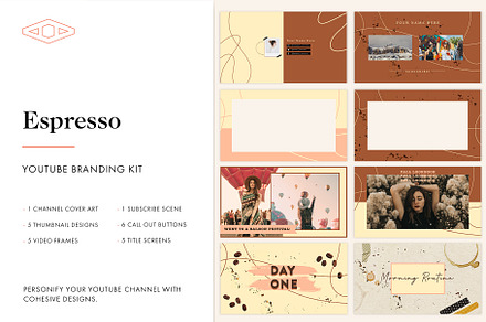 Espresso Youtube Branding Kit