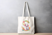 Floral Alphabet With Cute Animal Set, an Education Illustration by Genius Graph (Thumbnail 5 of 6)
