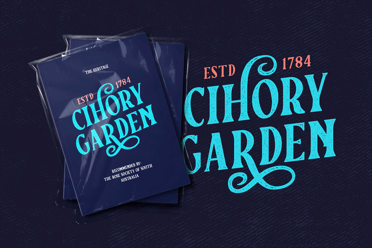 Dioxide - Vintage Typeface preview 4