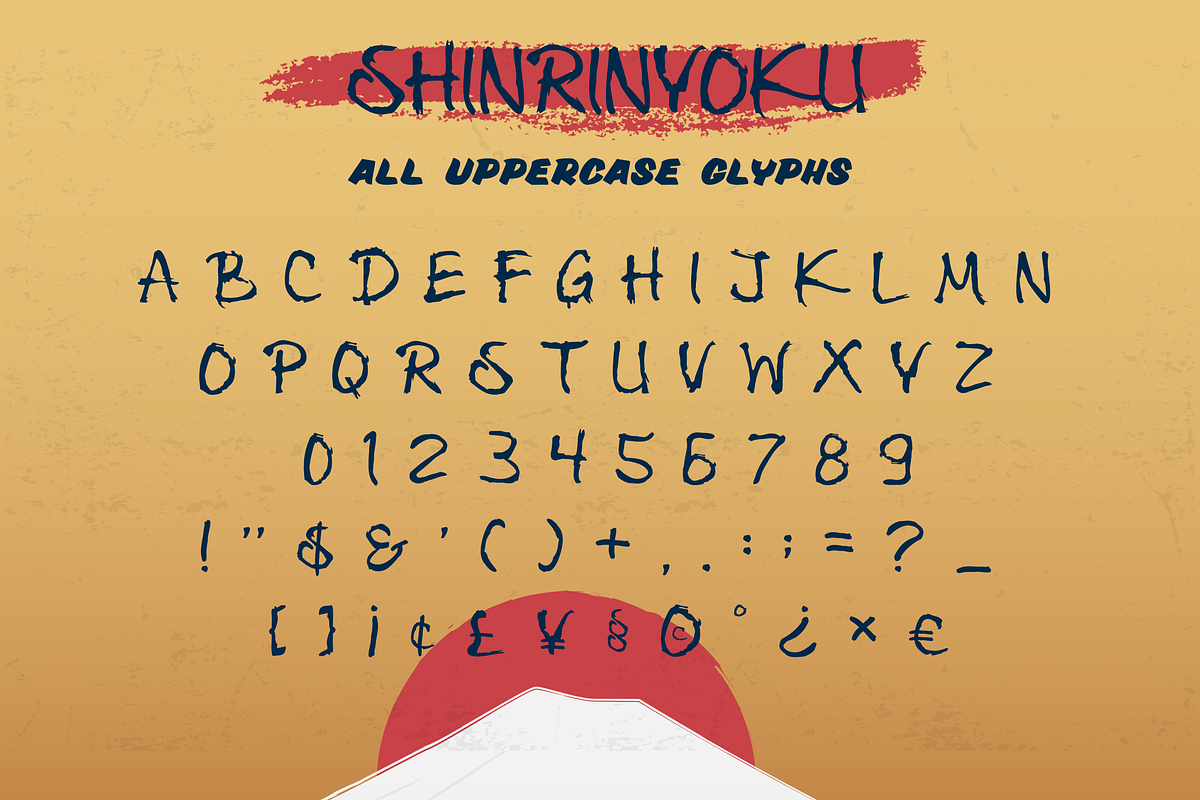 Shinrinyoku | Natural Japanese Brush, a Script Font by Tigadestd Type (Photo 6 of 7)