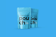 Stand Up Pouch Front and Half Side, a Cups & Container Mockup by easymock (Thumbnail 6 of 12)