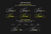 Risemotion Signature Font, a Script Font by Lemonthe (Thumbnail 5 of 12)