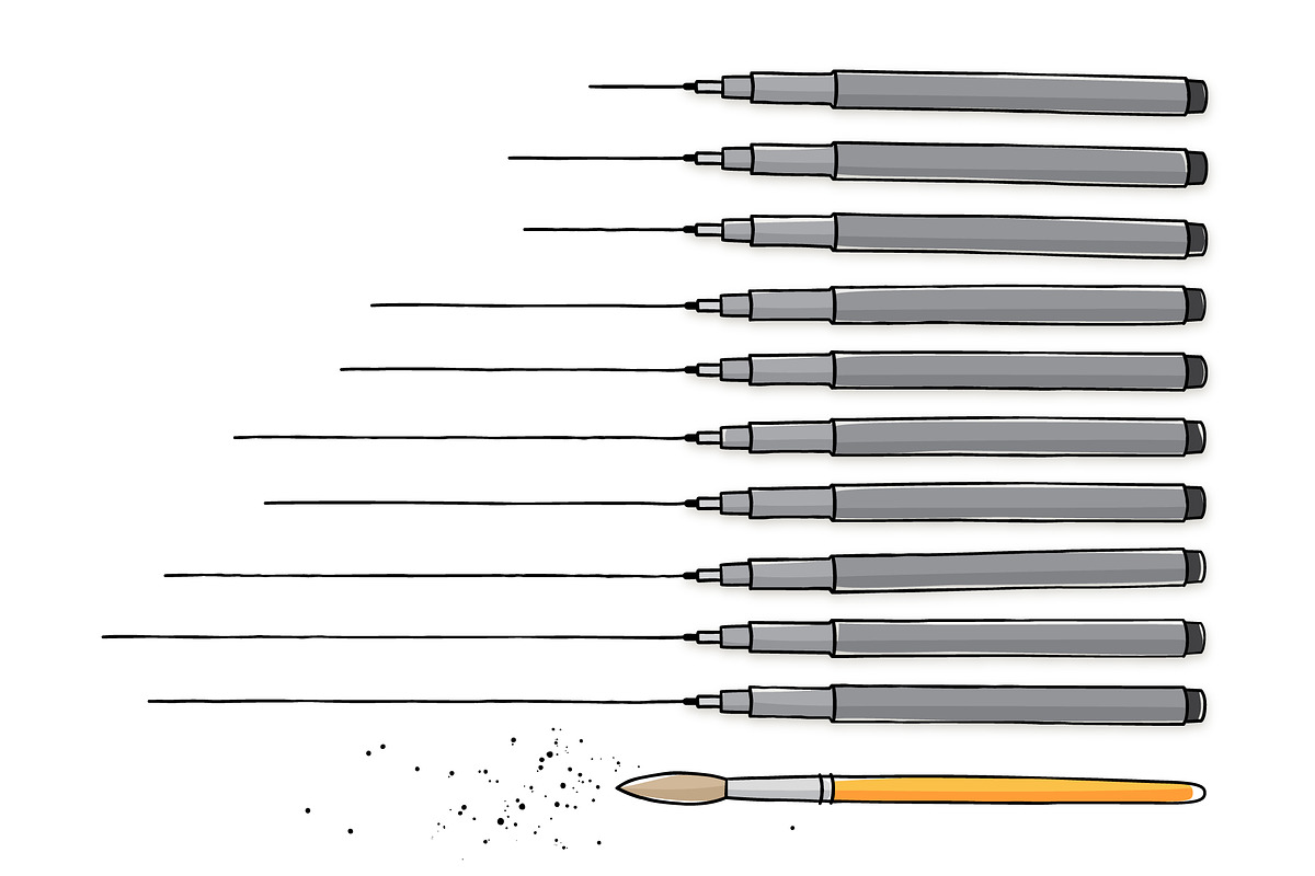 Styles and Brushes BUNDLE!, a Brush Add-On by Side Project (Photo 3 of 10)