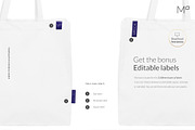 Canvas Tote Bag Mock-ups Set DEMO, a Books & Magazine Mockup by Apparel_Mockups (Thumbnail 3 of 22)