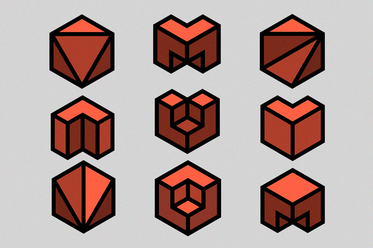 Hexagon Logos, a Branding & Logo Template by Michael Rayback Design (Photo 3 of 4)