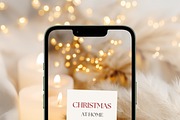 Christmas Invitation Mockup 5x7 In, an Advertising Mockup by Serenefeeling (Thumbnail 6 of 7)