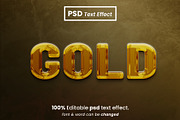 Gold Liquid 3D Text Effect Bundle, a Brushes & More by Zamans (Thumbnail 4 of 10)