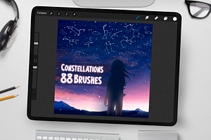 Constellations Brushes For Procreate