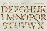 Ambrosia Floral Clip Art Kit, an Illustration by Eclectic Anthology (Thumbnail 4 of 14)