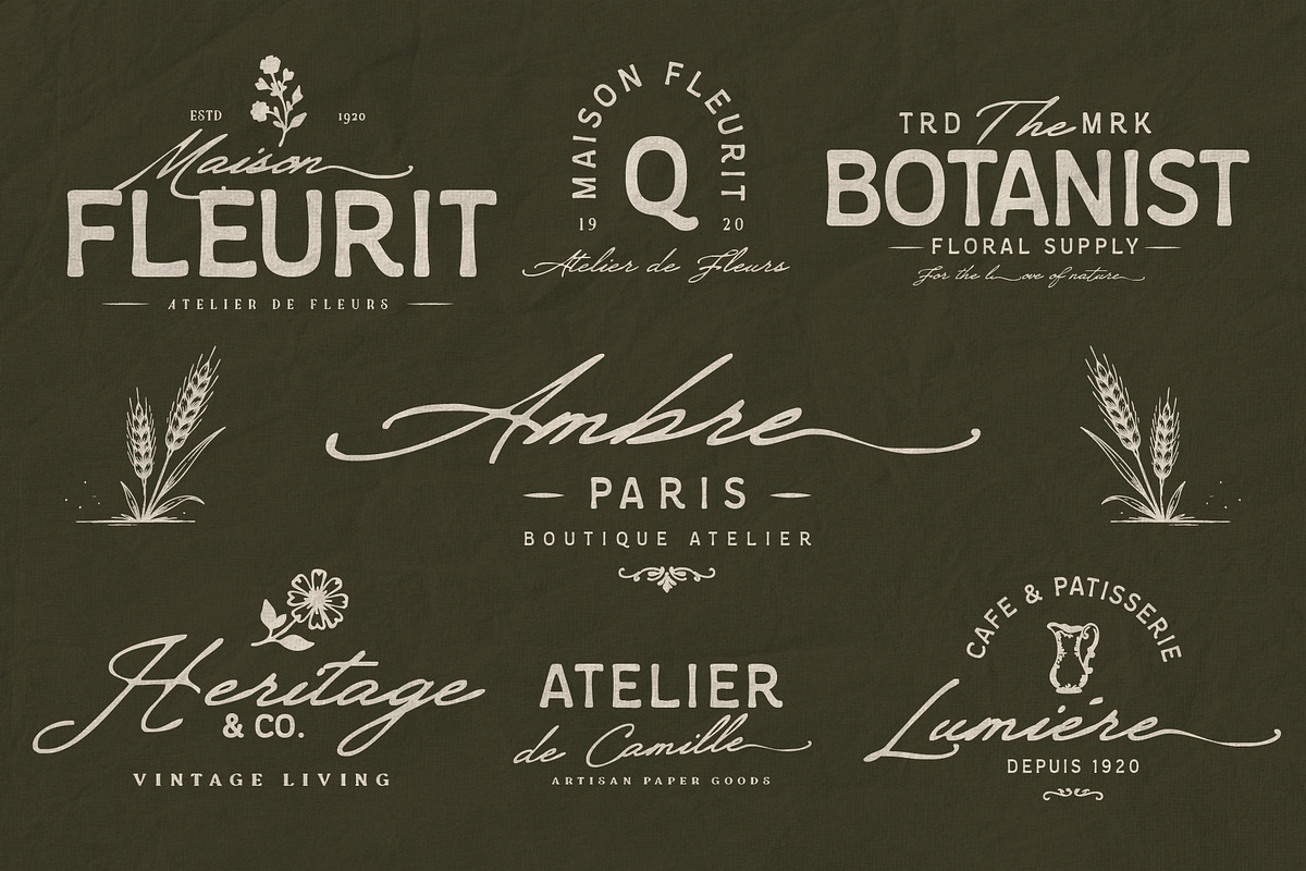 Manowe - Hand Drawn Display Font, a Handwritten Font by Nollev (Photo 2 of 11)