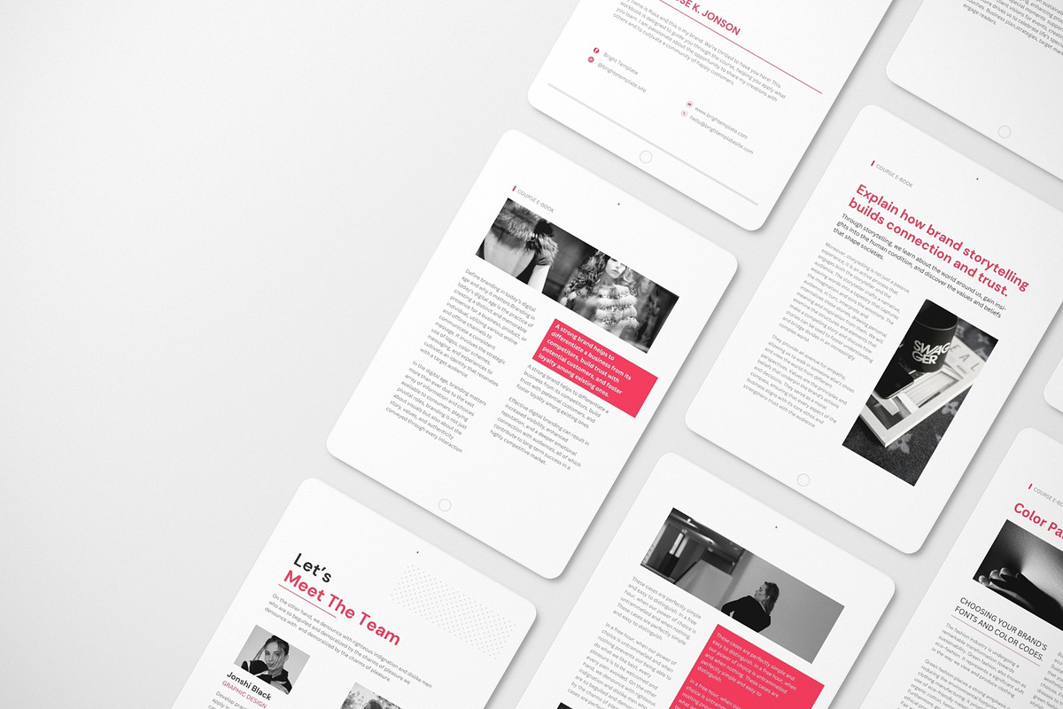 Minimal Canva Ebook Template, a Magazine Template by TheBrightGrap (Photo 4 of 9)