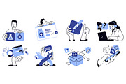 Healthcare and medical illustrations, an Illustration by PureSolution (Thumbnail 5 of 6)
