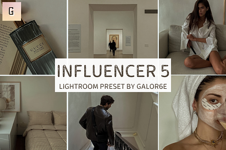 Lightroom Preset INFLUENCER GALOR6E