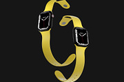 Apple Watch 7 Mockup, a Wearable Device Mockup by neueworld (Thumbnail 3 of 6)