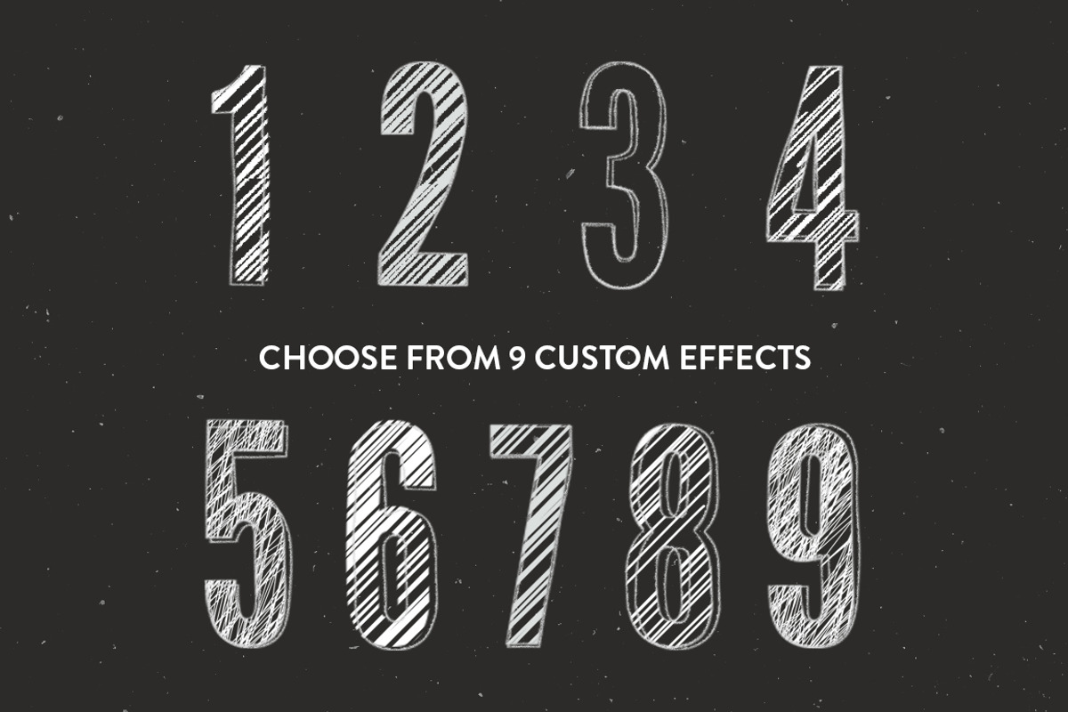Sketch'it - Chalk and Sketch effects, a Layer Style Add-On by Graphic Goods Co (Photo 2 of 5)