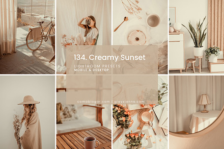 134. Creamy Sunset