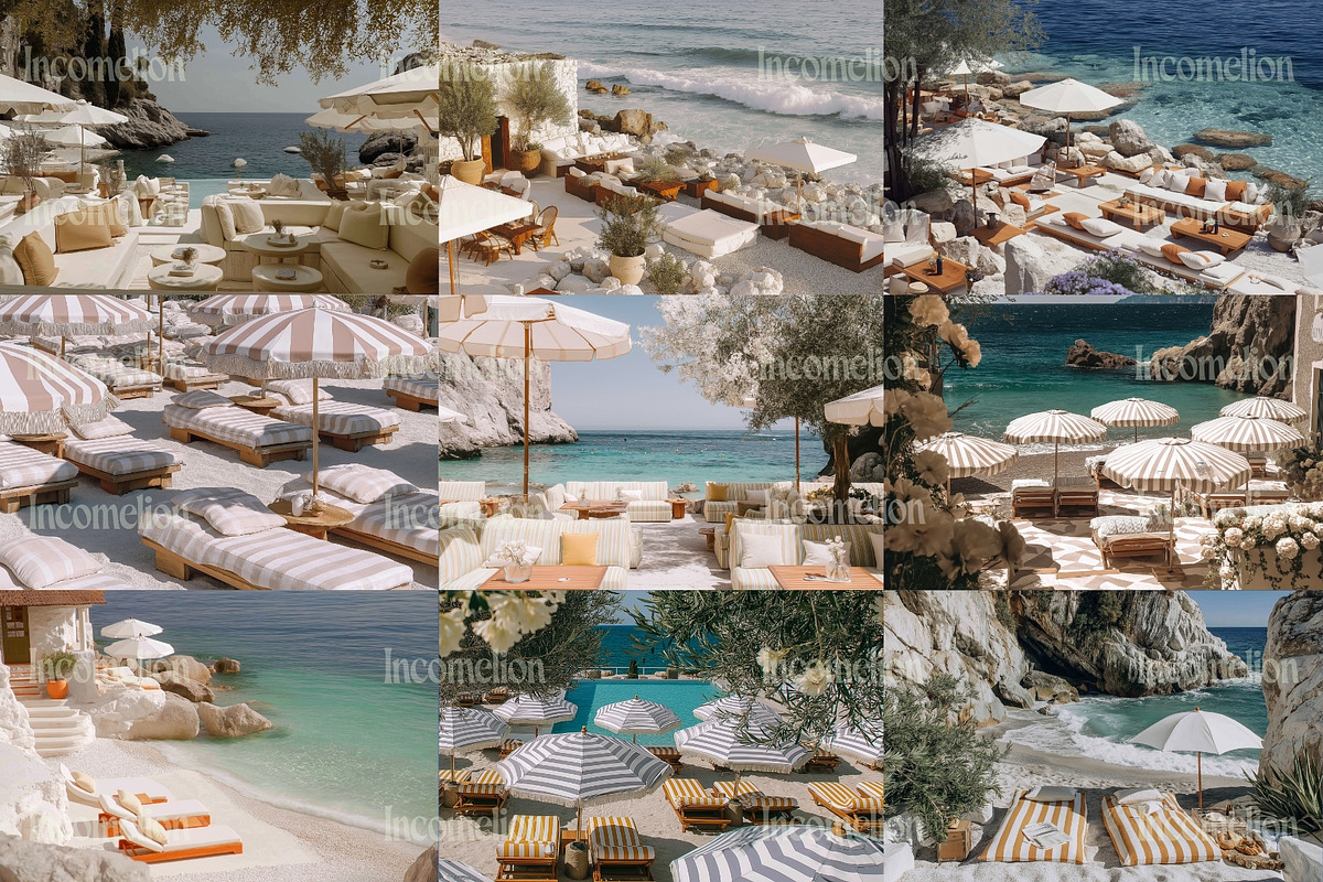 55 Luxury Mediterranean Beaches, a Holiday Photo by Incomelion (Photo 11 of 13)