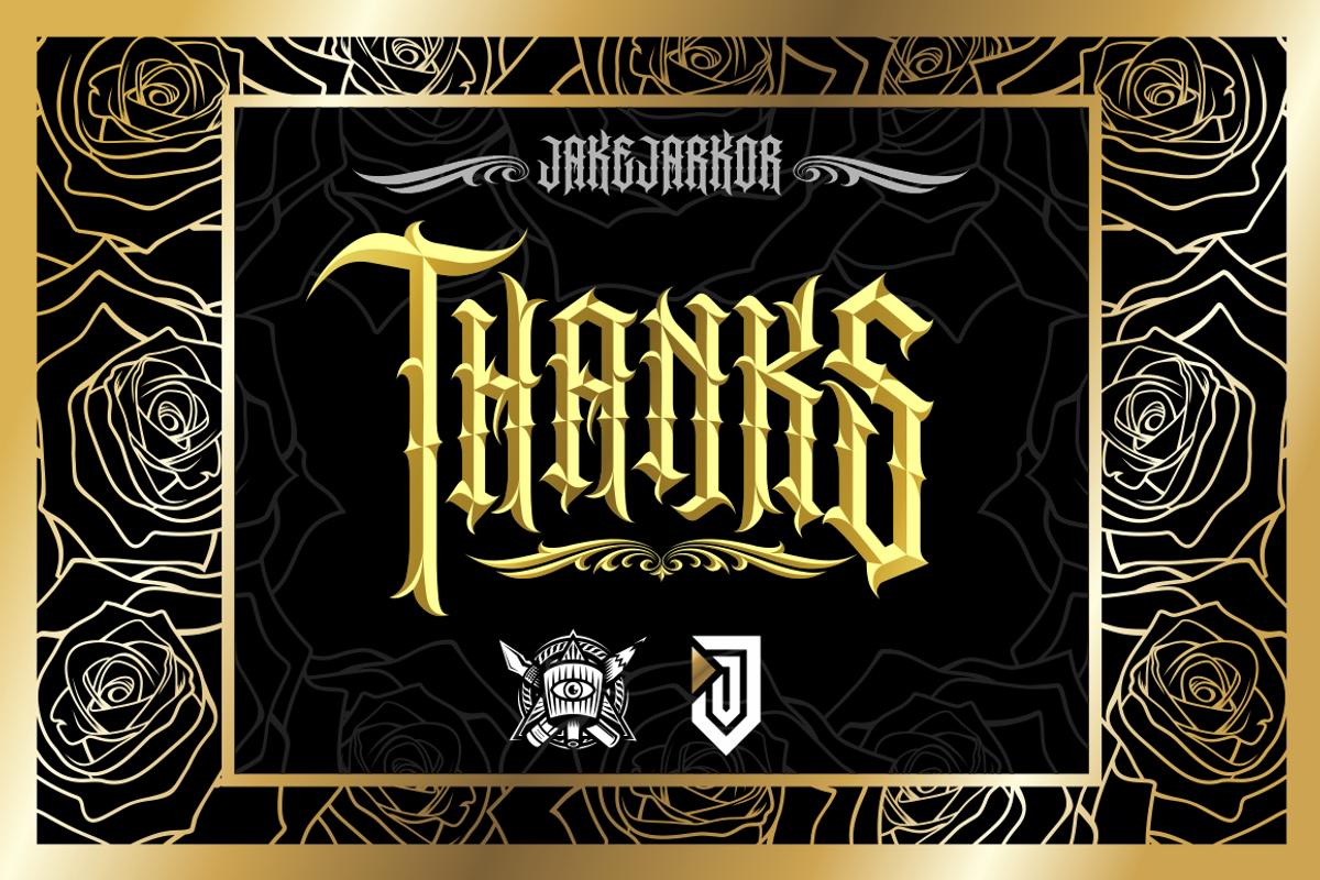 DORADO - FONT, a Blackletter Font by jakejarkor (Photo 12 of 12)