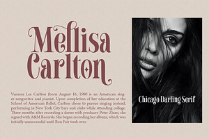 Chicago Darling Serif