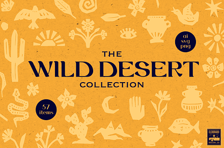 Wild Desert Boho Illustration Pack