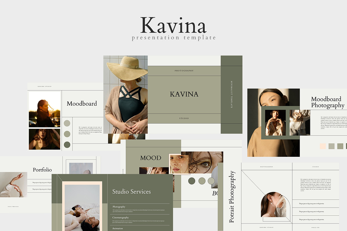 Kavina - Keynote Template, a Presentation Template by eunavia (Photo 1 of 6)