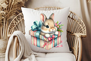 Cute Winter Animals Clipart, an Illustration by Pixels.Craft (Thumbnail 7 of 7)