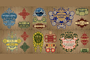Label Art Nouveau - mega set, a Decorative Illustration by Stanislav Kharchevskyi (Thumbnail 10 of 12)