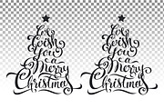 Merry Christmas Calligraphy, a Decorative Illustration by Margo Miller (Thumbnail 16 of 24)