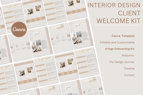 Interior Design Client Welcome Kit preview 4