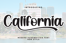 California | Script Font