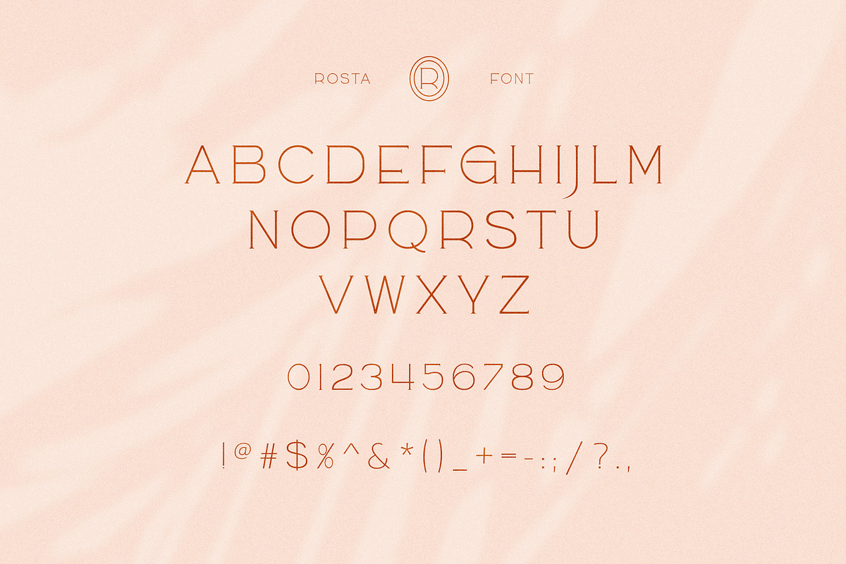 Rosta Modern Serif Font, a Serif Font by Perfectype (Photo 10 of 10)