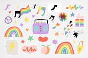 Pride vibe vector & raster graphics, a Seasonal Illustration by Paper Cherry (Thumbnail 4 of 18)
