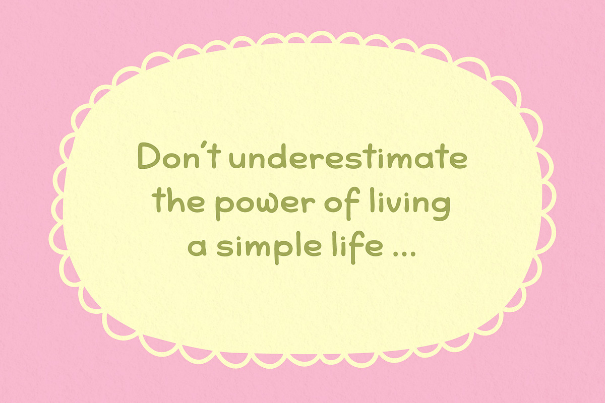 Morning Matcha Handwritten Font, a Handwritten Font by Lanastace Studio (Photo 11 of 12)