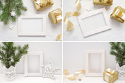 Christmas mock ups with smart object, a Print Template by Happy Letters (Thumbnail 8 of 12)