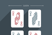 Playing Cards Set *50, a Graphic by Offshore Shop (Thumbnail 4 of 10)