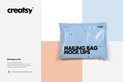 Mailing Bag Mockup Set, a Packaging Mockup by creatsy4 (Thumbnail 7 of 9)
