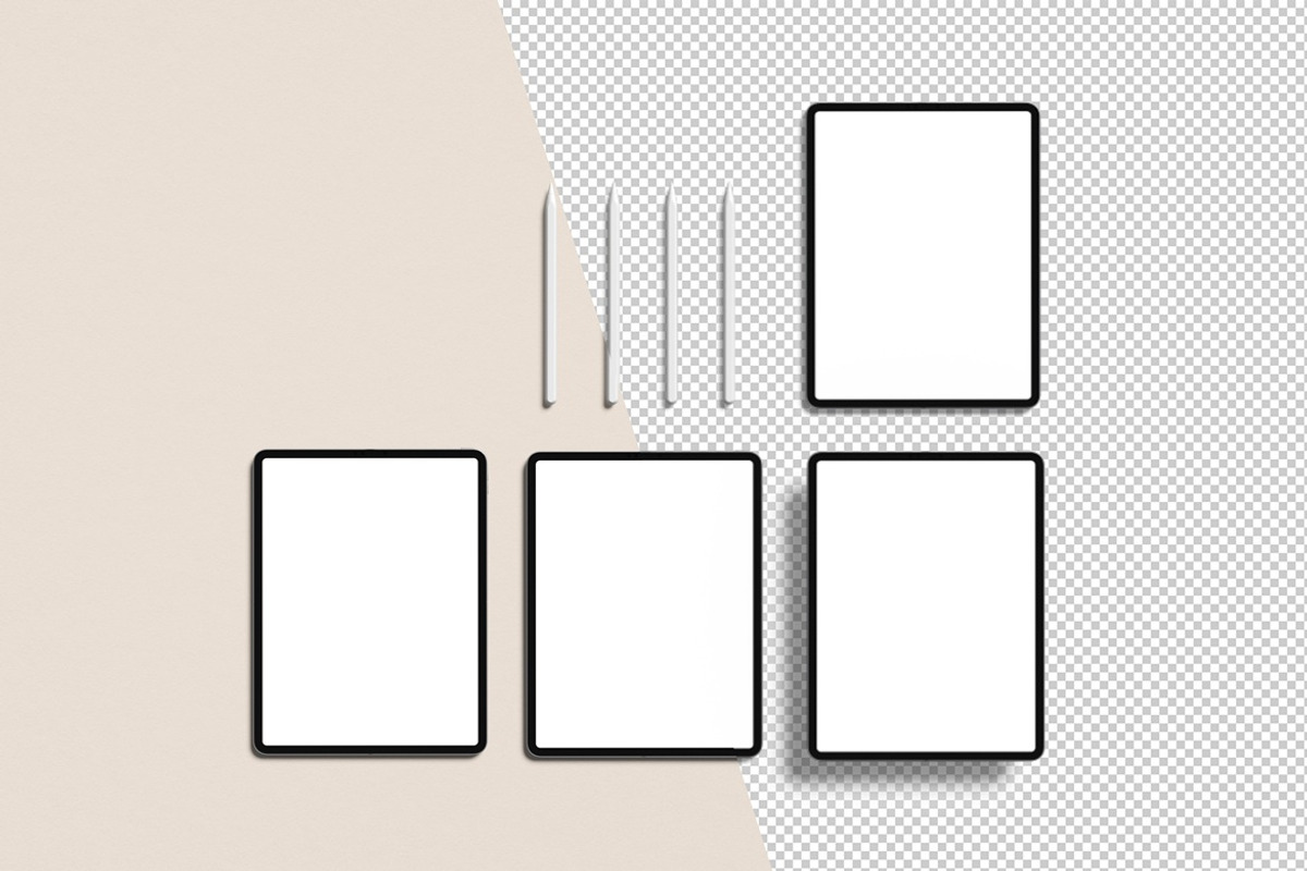 Realistic iPad Pro Mockup, an iPad Mockup by Graphic Deal (Photo 7 of 7)