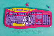 Faux Out Loud Playful Handwritten, a Handwritten Font by Perplexitics (Thumbnail 3 of 10)