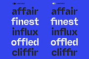 Miguer Sans | Contrast Sans, a Sans Serif Font by Jolicia Type (Thumbnail 11 of 21)