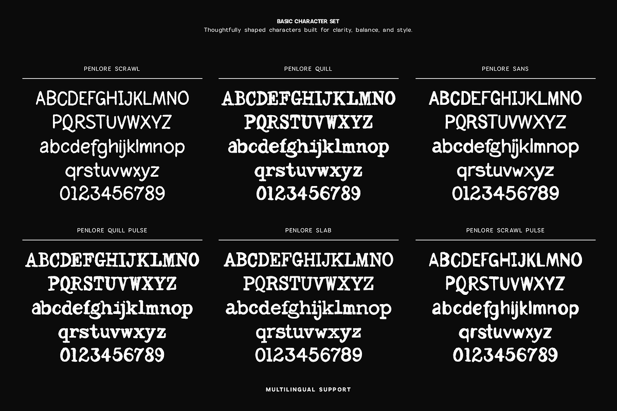 Penlore - Typeaface with 11 fonts, a Handwritten Font by VP Fonts (Photo 13 of 23)