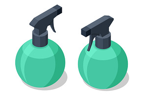 Isometric vector illustration of two, an Illustration by Golden Sikorka