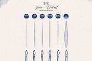 Wet Watercolor Studio for Procreate, a Brush Add-On by Fins and Fiction (Thumbnail 3 of 8)