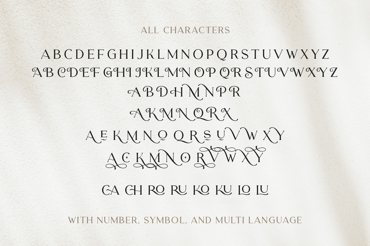 Carentro - Classy Serif preview 8