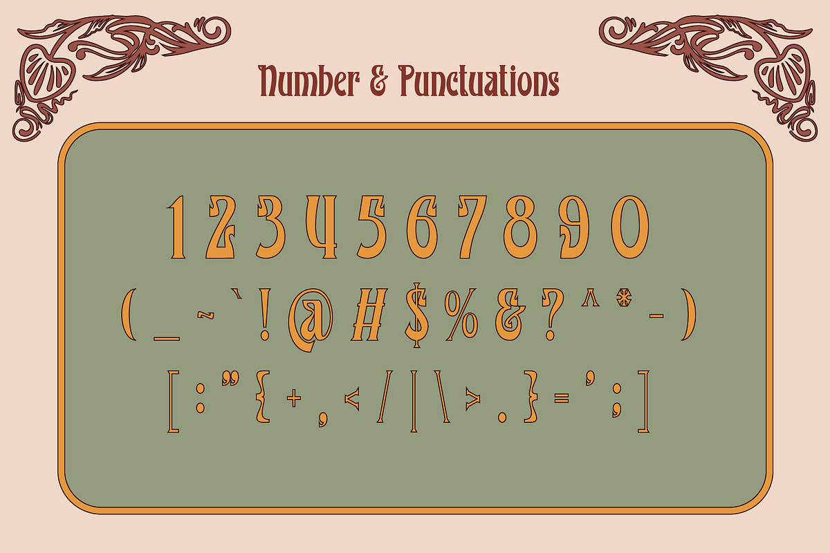 Viscamontha, a Serif Font by ilhamtaro (Photo 8 of 11)