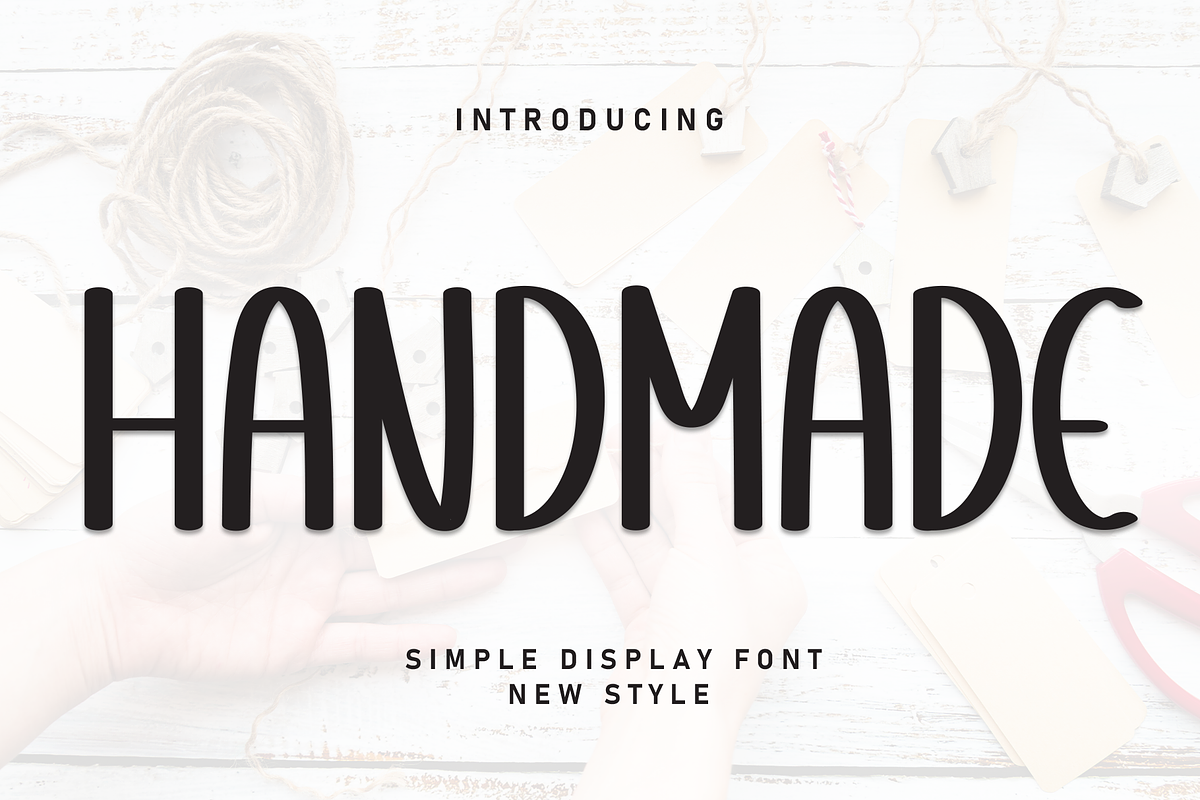 Handmade | Script Font, a Script Font by Scratchones (Photo 1 of 8)