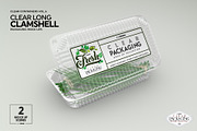 Long Clamshell Packaging Mockup, a Packaging Mockup by INCDesign (Thumbnail 10 of 12)